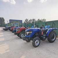 Livraison rapide, mini tracteur de 50 CV, travaux de construction, transport, tracteur à suspension à trois points, tracteurs légers pour l'agriculture