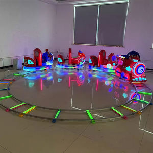 Personalizable Eléctrico en Pistas Tema de Navidad 12 Asientos con Música Luces LED Humo, Tren, Paseo en Tren para FEC Shopping Mall - Product Image 4