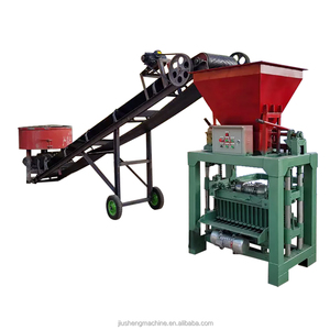 QTJ4-35 Easy to Operate Construction Mixer <strong>Concrete</strong> <strong>Block</strong> Maker Stone Machinery - Product Image 1