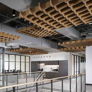 Isolation acoustique recyclable pour plafond en coton Feu B1 pour les zones silencieuses <span class=keywords><strong>de</strong></span> la bibliothèque et <span class=keywords><strong>l</strong></span>'intégration murale du cinéma et du théâtre - Product Image 1