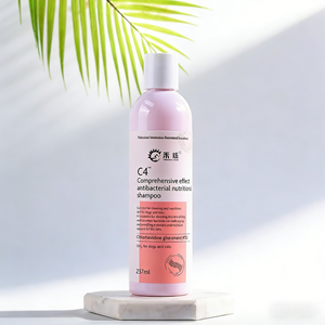 Shampooing pour chats et chiens, ensemble beauté pour animaux, shampooing à l'amande, après-shampooing, nettoyage et bain pour animaux, lavage des chiens et des chats - Product Image 1