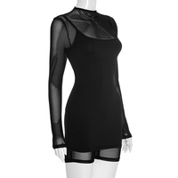 Produits tendance 2026 mode femmes vêtements serré body et robe deux pièces ensemble Sexy maille décontracté femmes ensemble