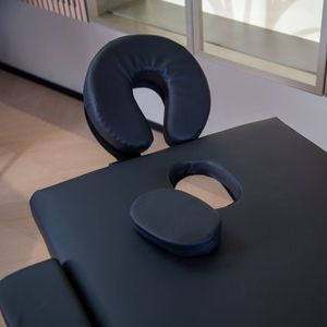 Portable Foldable <b>Double</b>-<b>Folding</b> Beauty Massage Table with Aluminum Frame 250kg Load Capacity Spa <b>Bed</b> for Beauty Salon - Product Image 4