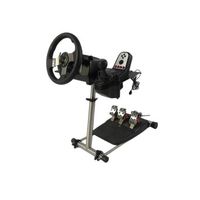 Simulador de Conducción de Autos, Cabina de Simulación de Carreras, Soporte para Silla, Volante, Juego de Carreras con Transmisión Directa para PC