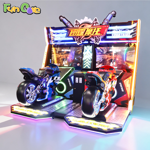 Bán buôn Arcade <span class=keywords><strong>Racing</strong></span> Moto <span class=keywords><strong>Simulator</strong></span> trong nhà đồng tiền hoạt động xe máy đua Video Mô phỏng trò chơi máy - Product Image 5