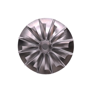 Girante in metallo TC4 Custom 5 assi CNC Inconel 718 Turbo girante in lega di JIYAN compressore ad alta precisione in titanio - Product Image 2