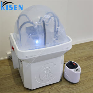 Kisen Compact Head Spa <span class=keywords><strong>Bac</strong></span> Sans Plomberie Mobile Style Japonais Shampooing Évier Salon Plateau De Massage avec Chauffage et Réservoir D'eau 60L - Product Image 3