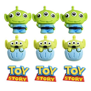 Lot de Breloques en Résine Alien Cartoon - DIY pour Coques de Téléphone, Clips pour Slime et Décorations de Tasses, Accessoires d'Artisanat en Gros - Product Image 5
