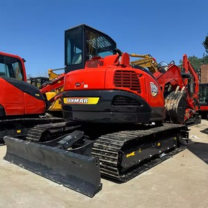 รถขุดขนาดเล็กยันม่าร์ รุ่น Vio80 8 ตัน มือสอง ปี 2022 เครื่องยนต์ ปั๊ม แบริ่ง มอเตอร์ เกียร์ ของแท้จากคาวาซากิ ประเทศญี่ปุ่น พร้อมใบรับรอง ความจุบุ้งกี๋ 0.3 ลูกบาศก์เมตร - Product Image 2