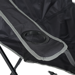 Chaise de camping pliable NBT Outdoor Portable <span class=keywords><strong>Quad</strong></span> avec accoudoirs, porte-gobelet et poche latérale - Product Image 5
