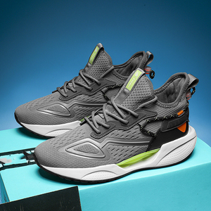 OEM/ODM Baskets à enfiler <span class=keywords><strong>SMD</strong></span> personnalisables pour hommes Chaussures de course respirantes Doublure en maille Semelle intérieure en EVA Été Hiver Printemps Marche - Product Image 1