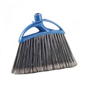 O-Cleaning Replaceable Angled Wire Broom With Stiff Bristles,Heavy Duty Floor Sweeping Broom,Dust Hair RUbbish Sweeper & Remover