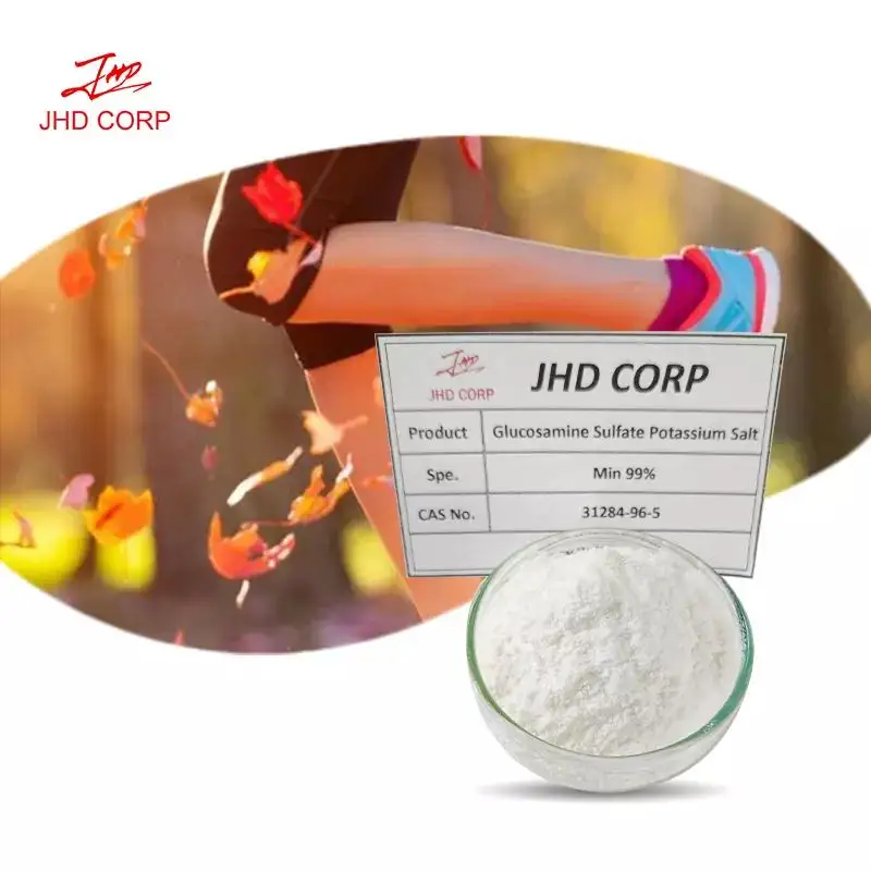 JHD 99% Glucosamine Tinh Khiết 2kcl Glucosamine Sulfate 2kcl Bột