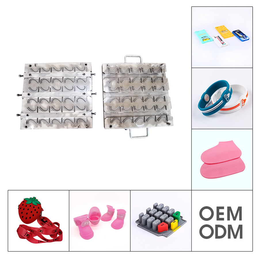 OEM & ODM molde personalizado para pulseras de silicona, banda de goma/pulseras, fabricante de moldes, proveedor de moldes personalizados