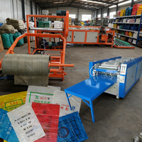 Machine de découpe et de couture entièrement automatique pour sacs en PP tissé de 50 kg, machine de fabrication de sacs en PP tissé et en jute, machine de couture