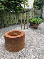 Fontaine d'eau extérieure, table d'eau de jardin