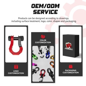 Ambull giá thấp 4x4 thời trang có thể điều chỉnh Trailer xe tải Hitch Receiver còng Hitch Receiver D vòng còng - Product Image 6