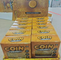 Boîte mystère individuelle de pièces de monnaie scintillantes souples – Ornement de bureau, cadeau surprise de collection pour fête d'anniversaire d'enfants