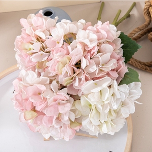 Vente en gros d'apparence véritable hortensia en soie, fleur d'hortensia artificielle éternelle bon marché pour la décoration de la maison de mariage - Product Image 6
