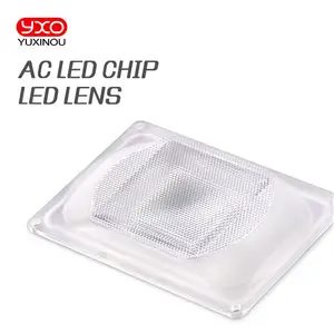 Ống Kính LED Tự Làm Cho Đèn LED COB AC Bao Gồm: Ống Kính PC + Gương Phản Xạ + Vòng Silicon Che Đèn Cho Đèn LED Phát Triển/Đèn Pha