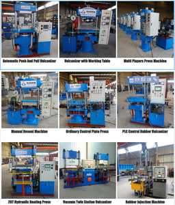 Pressa Vulcanizzatrice a 4 Colonne 50T PLC per Cura di Cuscinetti in Silicone e Formatura Stampi - Product Image 4