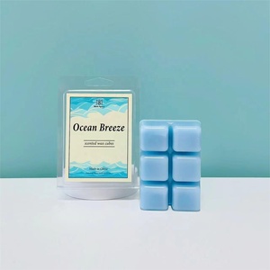 2025 Venta al por mayor de cera de soja personalizada de alta calidad al por mayor Cube Snicker Doodle Vela perfumada Cera se derrite - Product Image 3