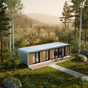 <span class=keywords><strong>Casa</strong></span> Prefabbricata di Lusso Stile Apple, Struttura <span class=keywords><strong>in</strong></span> Acciaio, <span class=keywords><strong>Casa</strong></span> Modulare Compatta, Ufficio Mobile <span class=keywords><strong>in</strong></span> Container e Pod per Resort Moderni - Product Image 1
