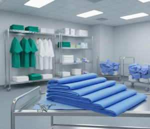 Tela no tejida SSMS duradera, diseñada para una protección superior, control del flujo de aire y estabilidad estructural de larga duración. - Product Image 3