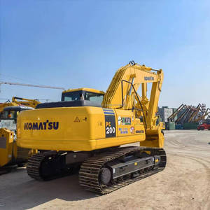 ใช้แล้ว20ตัน Komatsu PC200รถขุดจากญี่ปุ่นส่วนประกอบหลักรวมถึงปั๊มเครื่องยนต์มอเตอร์ - Product Image 6