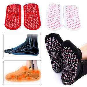 <span class=keywords><strong>Bas</strong></span> unisexe pour femmes, vente en gros d'usine, auto-chauffant magnétique, Tourmaline, chaussettes chaudes - Product Image 3
