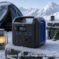 Station d'alimentation portable 600W 576Wh LiFePO4, générateur solaire pour le camping en plein air, la maison et les situations d'urgence