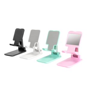 Support de téléphone portable pliable et réglable en ABS, flexible et inclinable pour bureau ou lit - Product Image 5