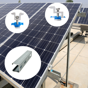 Năng lượng mặt trời bảng điều khiển gắn hệ thống hỗ trợ PV mặt đất phẳng mái <span class=keywords><strong>c</strong></span>ài đặt chân đế <span class=keywords><strong>c</strong></span>ấu trú<span class=keywords><strong>c</strong></span> HDG <span class=keywords><strong>C</strong></span> kênh chân đế - Product Image 6