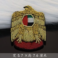 RYL 3D Strass Perlé Haute Animaux Indien Soie Aigles, Pingouins Chameaux Dessin Animé Chiens Applique Coudre Sur Patch