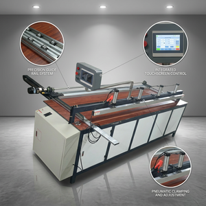 Machine de découpe automatique CNC pour panneaux, pour le traitement de précision des <span class=keywords><strong>profil</strong></span>és de fenêtres et de portes en aluminium/<span class=keywords><strong>PVC</strong></span>/UPVC, à haute efficacité - Product Image 2