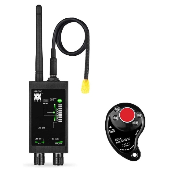 M8000 Rf Signal Detector Bug Finder Anti Spy Gps Tracker Pinhole Hidden Voice Recorder Detector Camera Microphone Detector