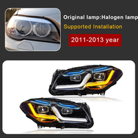 Luz Delantera LED para Automóvil, Iluminación Exterior, Luz de Circulación Diurna, Luz LED de Señal de Giro, Faro Delantero para BMW F10 LCI, Faro Delantero Adaptativo LED