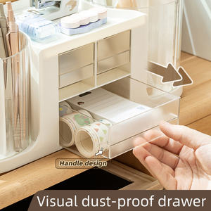 Oem/odm נייד שולחן קיבולת גדול נייד עם מגירה עמיד למים תיבת אחסון שולחן עבודה rotable עמיד למים - Product Image 6