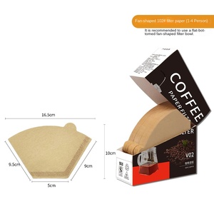 Novelty Design Hand-brew <strong>Coffee</strong> Paper Filter <strong>V</strong> Shaped <strong>60</strong> Wood Pulp Made in China <strong>V</strong> Shaped 01 <strong>V</strong> Shaped 02 <strong>Coffee</strong> Filters Paper - Product Image 6