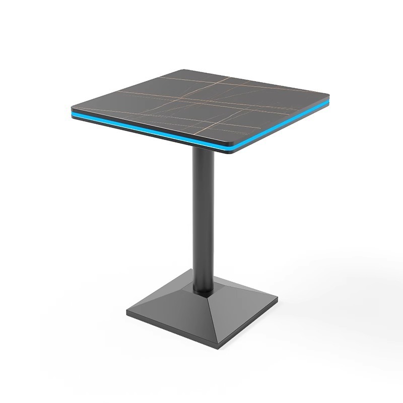 Luminous square table 6060