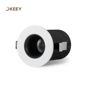 <span class=keywords><strong>2025</strong></span> keey mini thông minh trong nhà <span class=keywords><strong>LED</strong></span> trần <span class=keywords><strong>Downlight</strong></span> 8 Wát ánh sáng màu đen hiện đại vòng lõm cho văn phòng nhà - Product Image 1