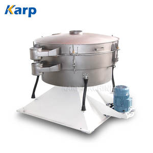 Tamis de vibration d'écran de gobelet de produits chimiques alimentaires de machine de criblage de poudre fine