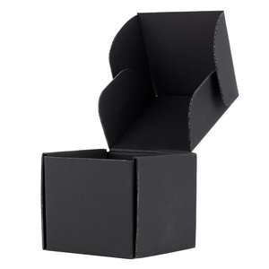 Velas <span class=keywords><strong>Mimi</strong></span> de lujo con tablero corrugado negro Logotipo blanco y carpeta Caja de regalo Velas de <span class=keywords><strong>café</strong></span> y canela perfumadas - Product Image 6