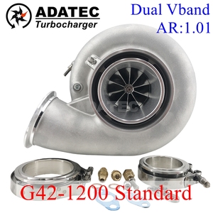 Alta potencia para rodamiento de bolas de cerámica de rendimiento Garrett G42 1200 turbocompresor Dual Vband 1.01AR 475-1200HP 757707-0011 - Product Image 2