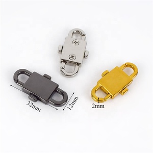 Meetee BF458 12X32 Mét Chuỗi Rút Ngắn Điều Chỉnh Khóa Phụ Kiện Hợp Kim Snap Hook Nối Túi Xách Chuỗi Chiều Dài <span class=keywords><strong>Adjuster</strong></span> Khóa - Product Image 5