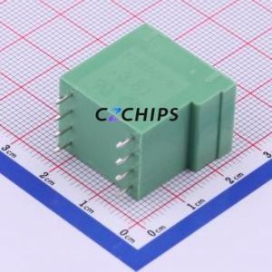 KF2EDGVH-3.81-2*4P Plug-in Terminal Block Through hole,P=3.81mm Connector Board-to-Board / Socket - Closed 2x4P 3.81mm Green - Product Image 1
