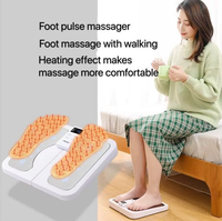 Portable pliable physiothérapie masseur de pieds Machine Electrique pliable tapis de Massage des pieds tapis pour les jambes et les pieds caractéristique de Vibration