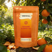 Natuurlijke Gedroogde Mandarijnthee Groothandel Fruit Theezakje Best Beoordeelde Mandarijnthee