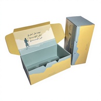 Boîte d'emballage de vêtements fantaisie de taille standard avec impression couleur rose et logo personnalisé à bas prix