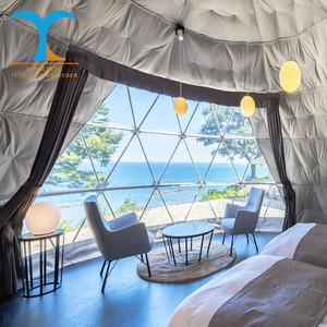 Tente de camping à bulles transparente pour le glamping, maison à bulles géodésique en plastique, tentes Igloo dôme de jardin - Product Image 6
